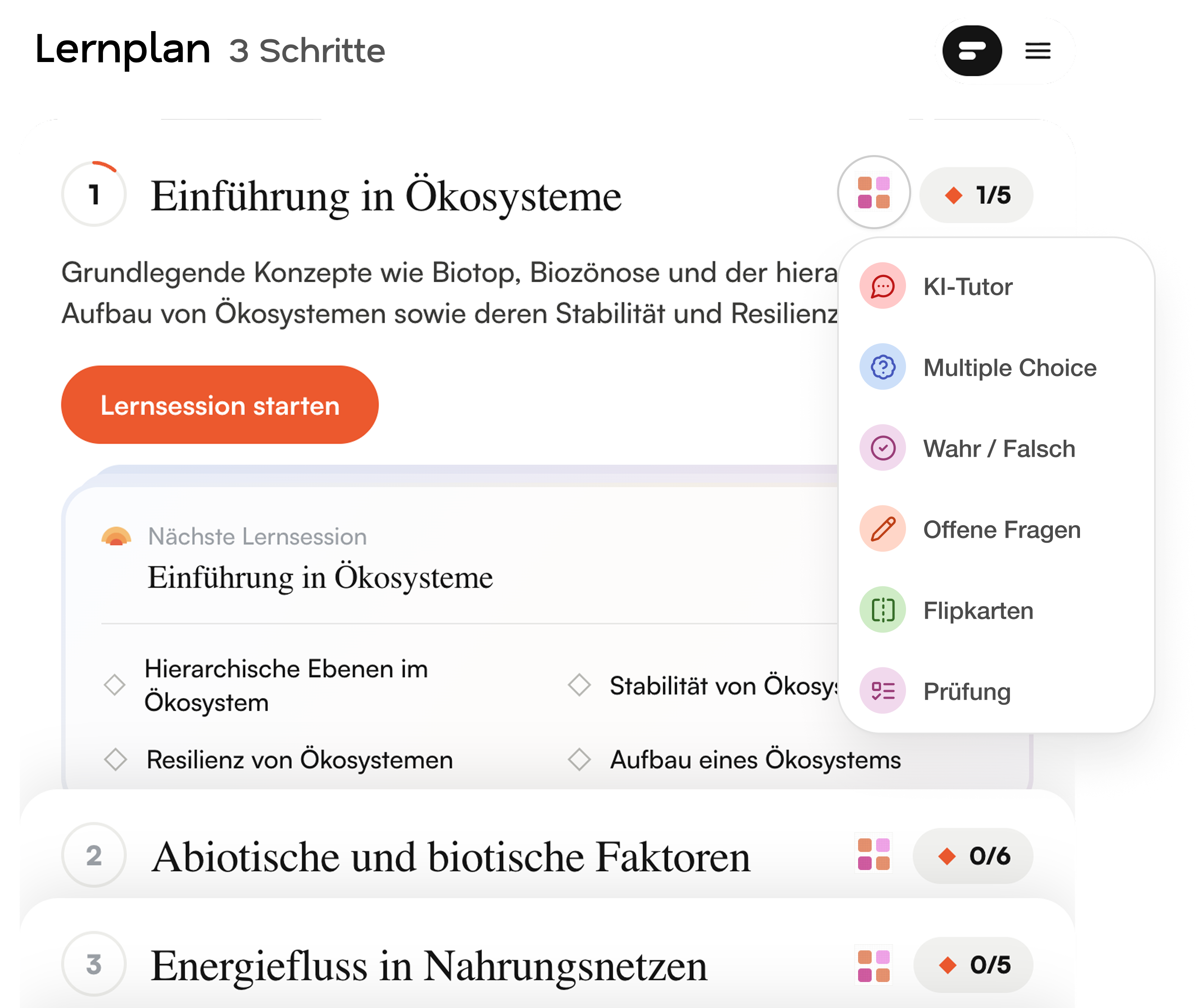 Sokra Lernpfad – Einführung in Ökosysteme