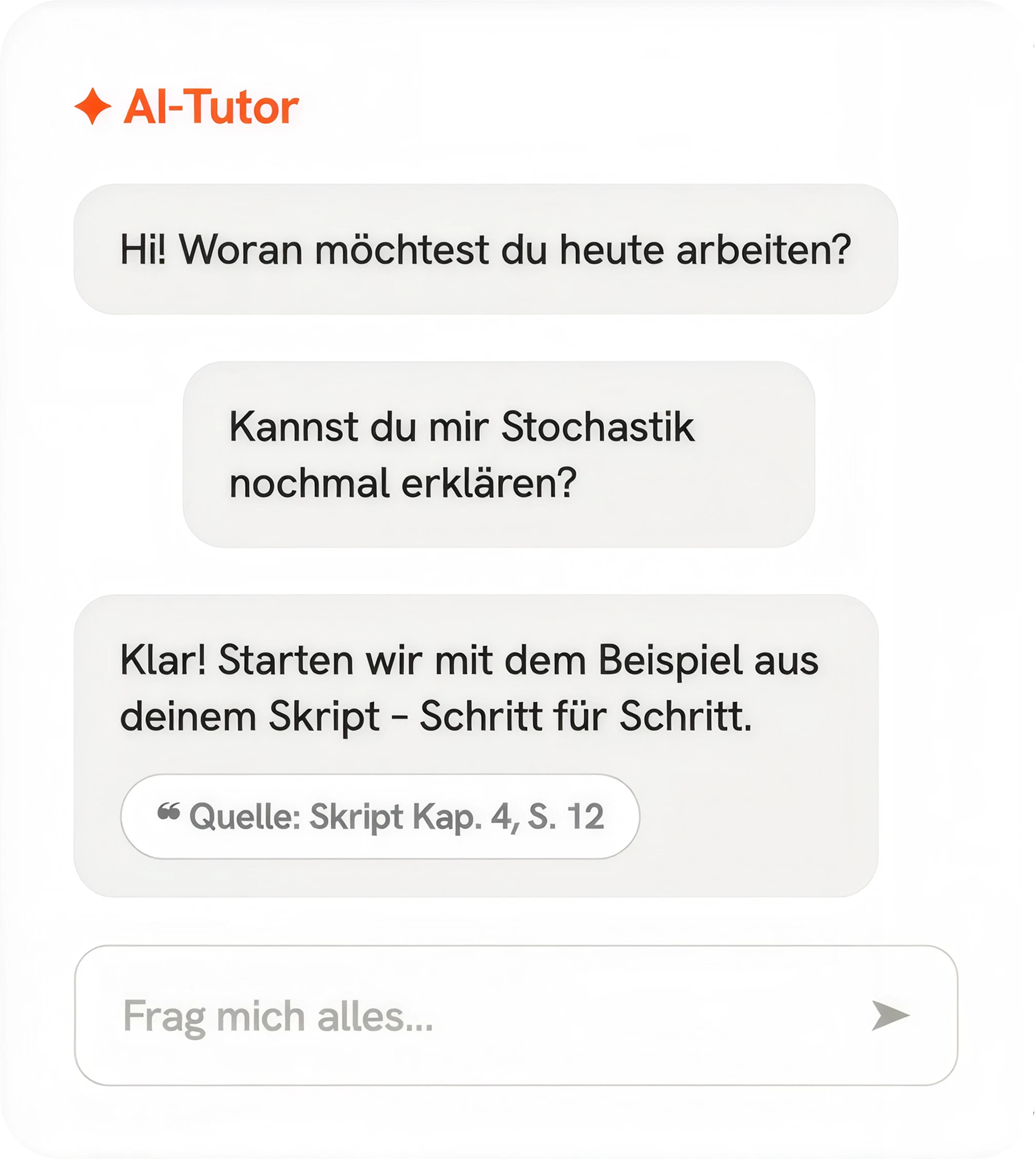 AI-Tutor Chat